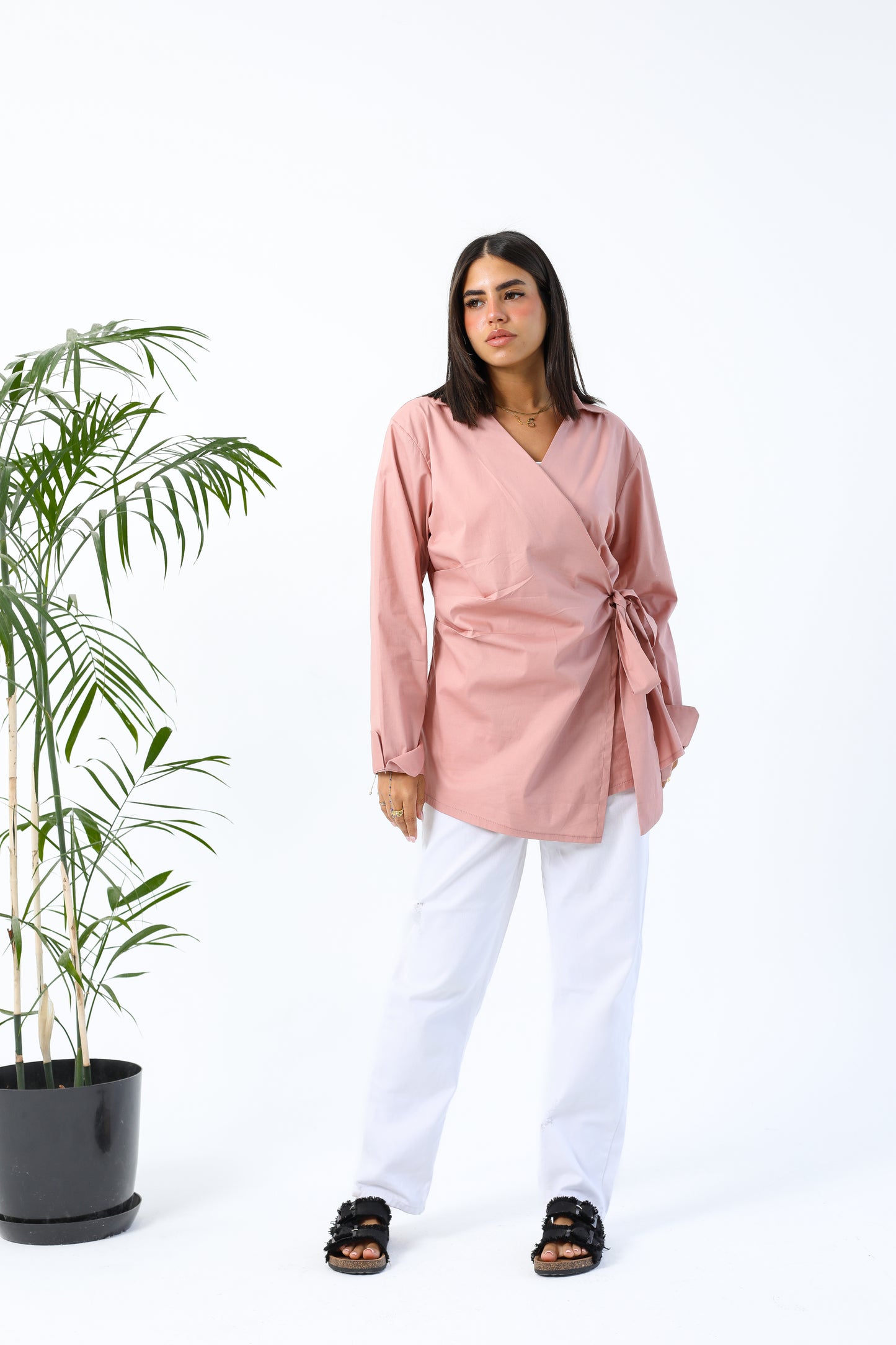Tie Pop Nude Shirt