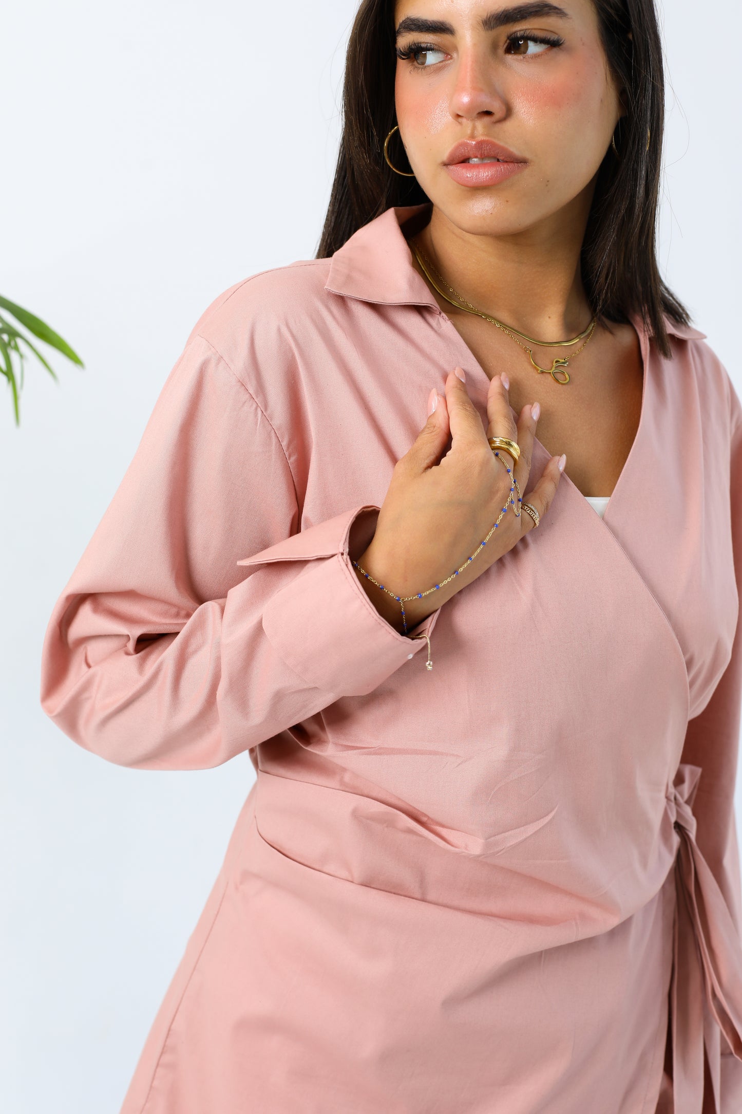 Tie Pop Nude Shirt