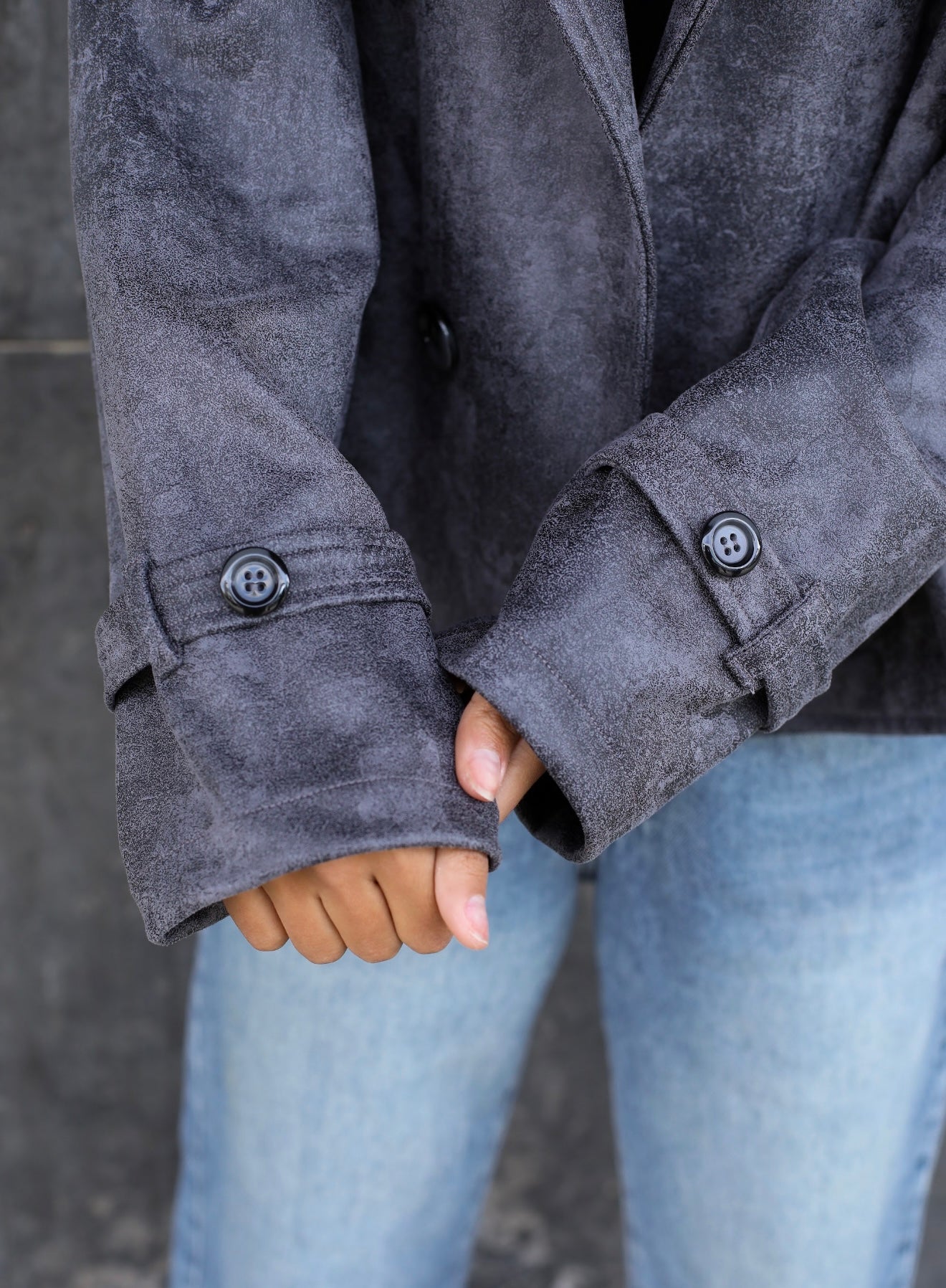 Grey Classic Chic Jacket