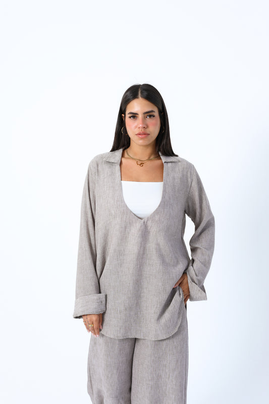 Breezy Linen Greish Set