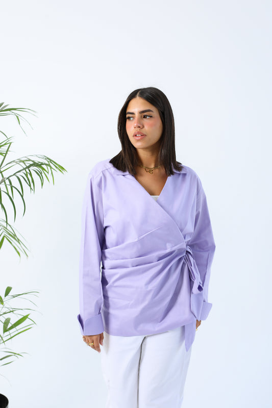 Tie Pop Purple Shirt