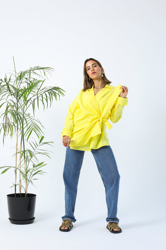 Tie Pop Yellow Shirt
