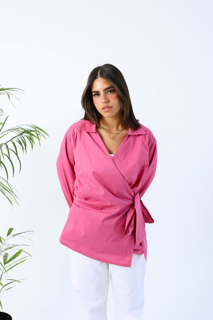 Tie Pop Pink Shirt