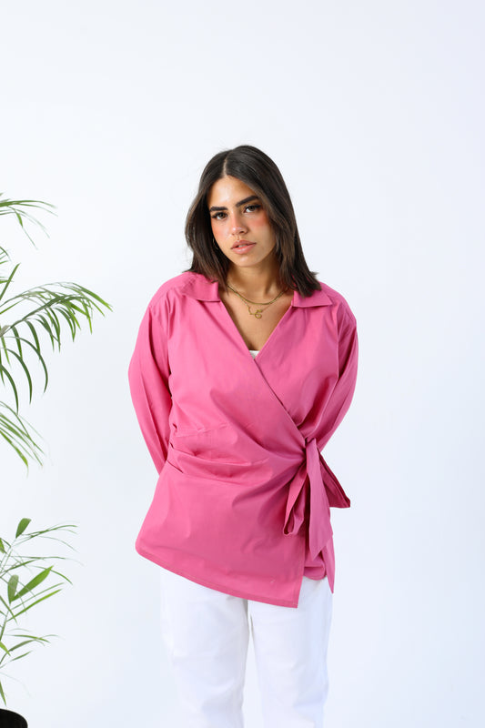Tie Pop Pink Shirt