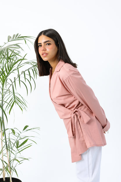 Tie Pop Nude Shirt