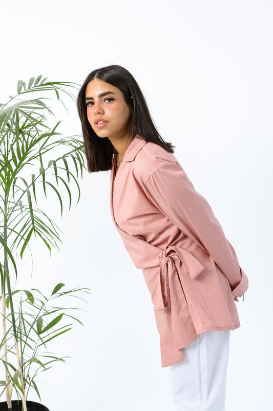 Tie Pop Nude Shirt