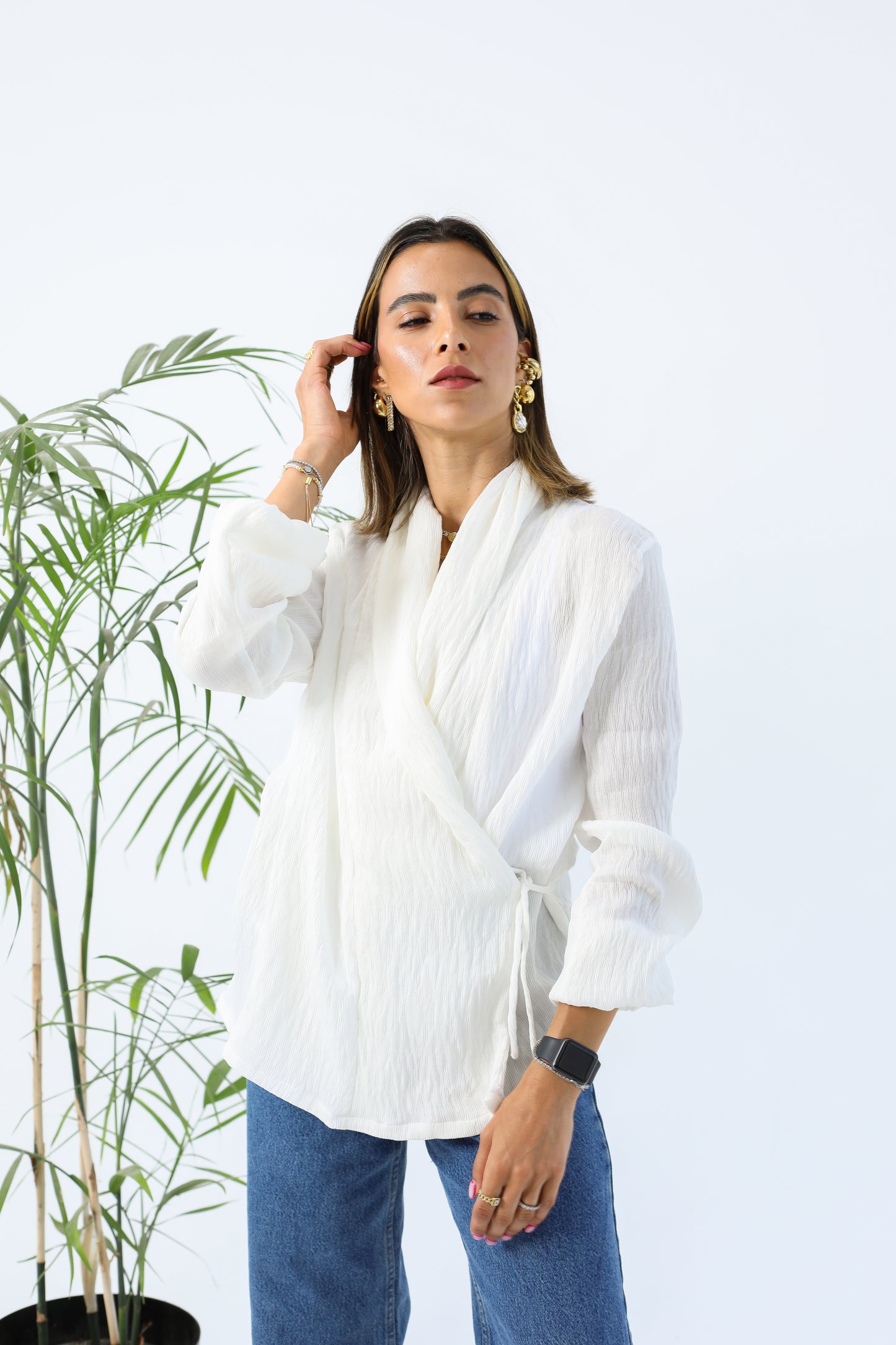 Starlit White Shirt