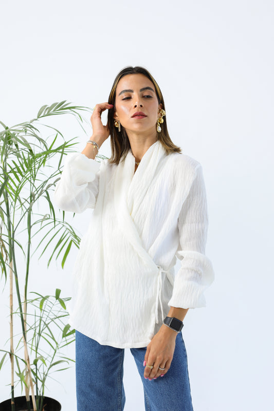 Starlit White Shirt
