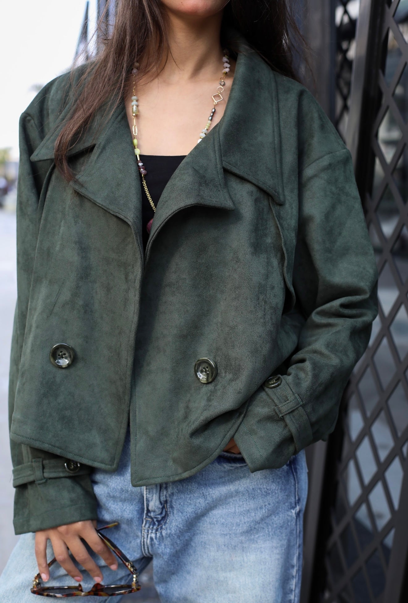 Green Classic Chic Jacket