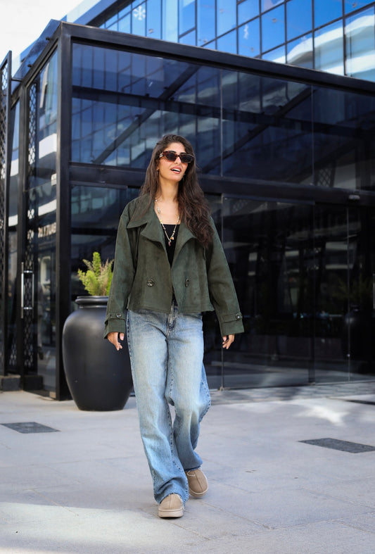 Green Classic Chic Jacket